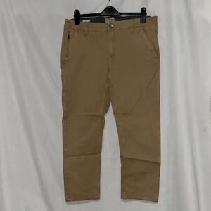 men's tan / brown Weatherproof vintage straight jeans size 36x30